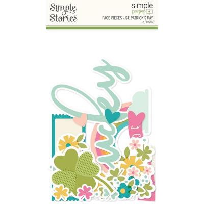Simple Stories Simple Pages Pieces Die Cuts - St. Patrick's Day